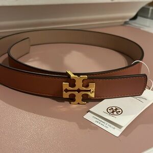 Tory Burch Reversible Logo Belt